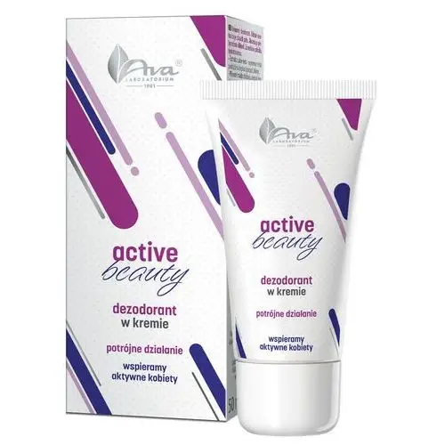 Dezodorant w kremie 50 ml active beauty Ava laboratorium