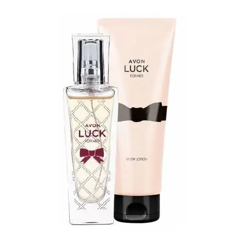 Avon, Luck For Her, Zestaw perfum, 2 szt