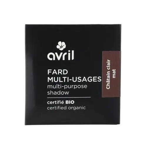 Cienie do oczu & bazy Avril Certified Organic Eyeshadow - Châtain Clair Mat