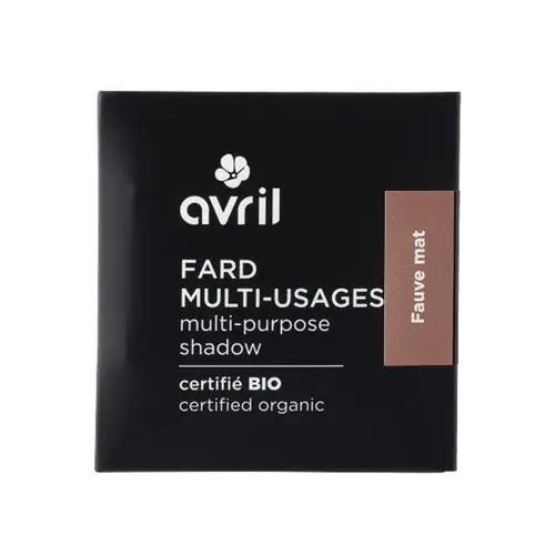 Cienie do oczu & bazy Avril Certified Organic Eyeshadow - Fauve Mat, 10078_5697_MP-3658