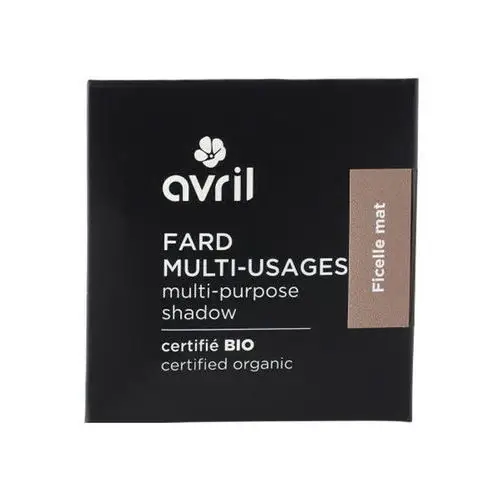 Cienie do oczu & bazy certified organic eyeshadow - ficelle mat Avril