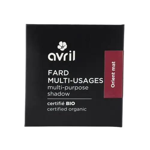 Cienie do oczu & bazy Avril Certified Organic Eyeshadow - Orient Mat, 10078_5274_MP-3658