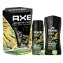 Green mojito & cedarwood men gift set ( deodorant spray 150 ml + shower gel 250 ml + shoelaces ) Axe Sklep