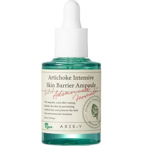 Axis-y 6+1+1 advanced formula artichoke intensive skin barrier ampoule serum regenerujące i rozjaśniające do złagodzenia i wzmocnienia skóry wrażliwej