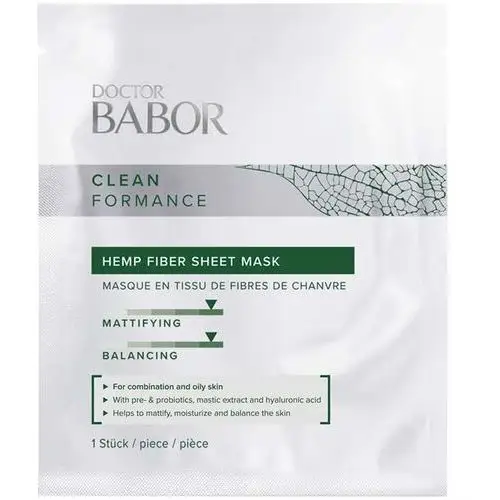 Hemp fiber sheet mask (1 pcs) Babor