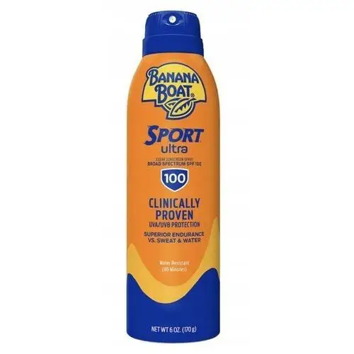 Banana Boat Ultra Sport Spf 100 spray do opalania 170ml wodoodporny