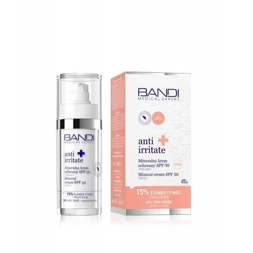 Bandi Anti Irritate Mineralny krem ochronny Spf 30 tonujący