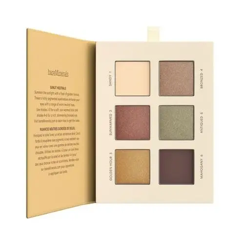 Mineralist Eyeshadow Palette paleta cieni do powiek Sunlit 7.8g bareMinerals