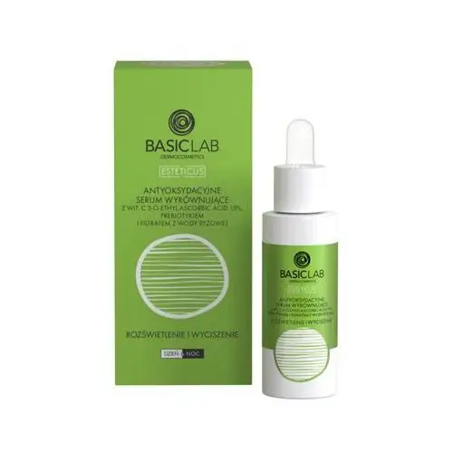 Antyoksydacyjne serum wyrównujące 30ml 30 ml BasicLab Esteticus