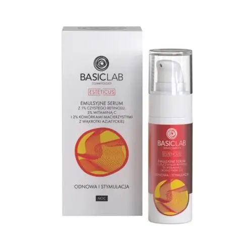 Basiclab Emulsyjne serum z 1% czystego retinolu 30 ml esteticus