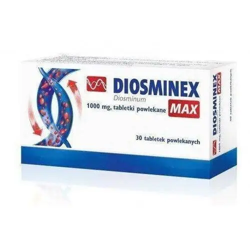 Bausch health Diosminex max 1000mg x 30 tabletek