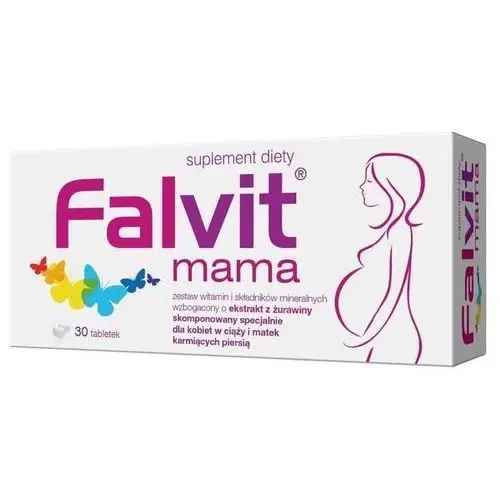 Falvit mama x 30 tabletek Bausch health