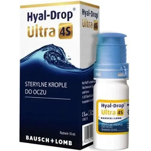 Hyal-drop ultra 4s krople do oczu 10ml Bausch & lomb