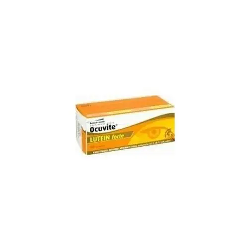 Bausch & lomb Ocuvite lutein forte x 60 tabletek