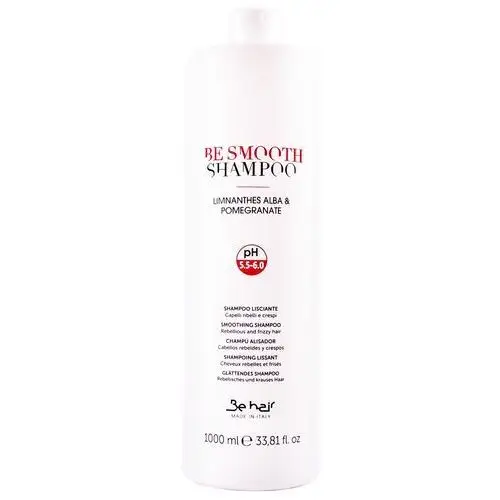 Be hair be smooth shampoo wygładzający szampon do włosów 1000ml, 96025