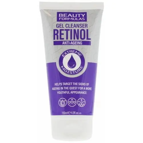 Retinol Żel Oczyszczający do Twarzy, Beauty Formulas, 150ml