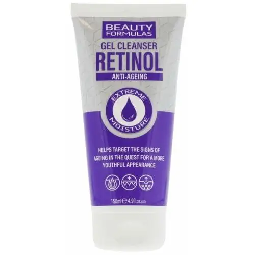 Retinol Żel Oczyszczający do Twarzy, Beauty Formulas, 150ml