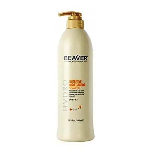 Beaver Hydro szampon włosy suche zniszczone 768ml