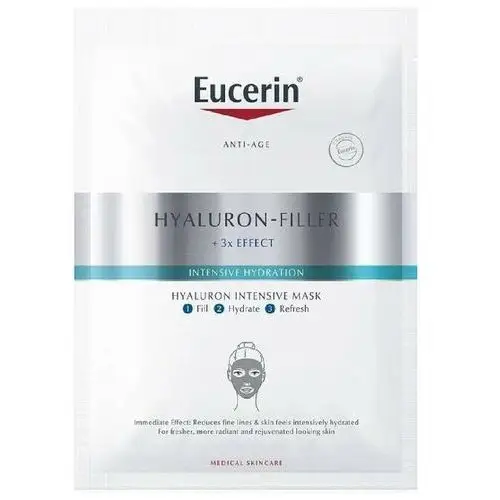 Beiersdorf ag eucerin Eucerin anti-age hyaluron-filler maska do twarzy 1 szt