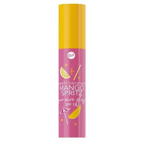 Błyszczyk do ust Beauty Coctails Mango Spritz Sun Care Gloss 001 Bell Beauty Coctails,06