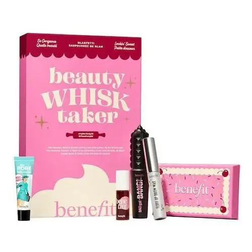 Benefit cosmetics Beauty whisk taker - swiąteczny zestaw do makijażu