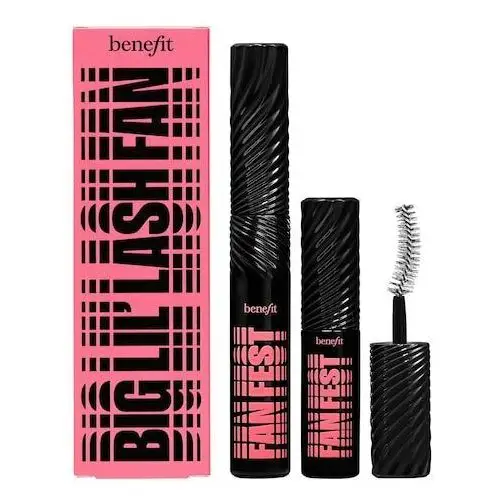 Benefit cosmetics Big lil' lash fan - zestaw maskar fan fest dających efekt wachlarza rzęs