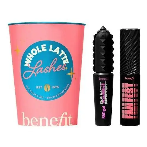 Benefit cosmetics Whole latte lashes - swiąteczny zestaw z mini maskarami