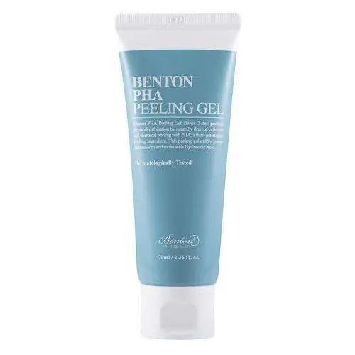 Benton delikatny żel peelingujący z kwasem pha peeling gel 70ml