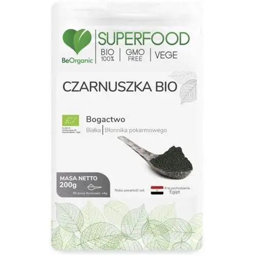 Beorganic czarnuszka bio w proszku (200 g.)