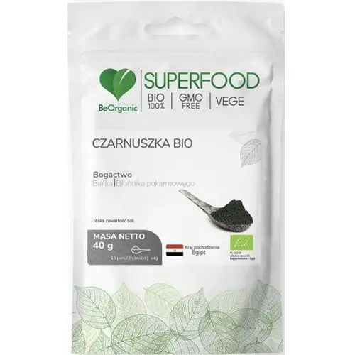 BeOrganic CZARNUSZKA BIO w proszku (40 g.)