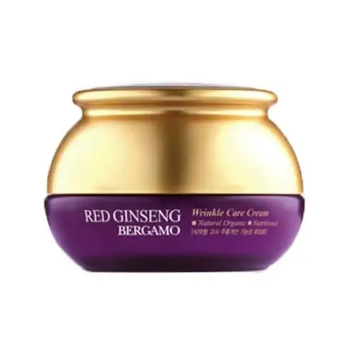 Bergamo Red ginseng wrinkle care cream krem przeciwzmarszczkowy z czerwonym żeń-szeniem 50ml