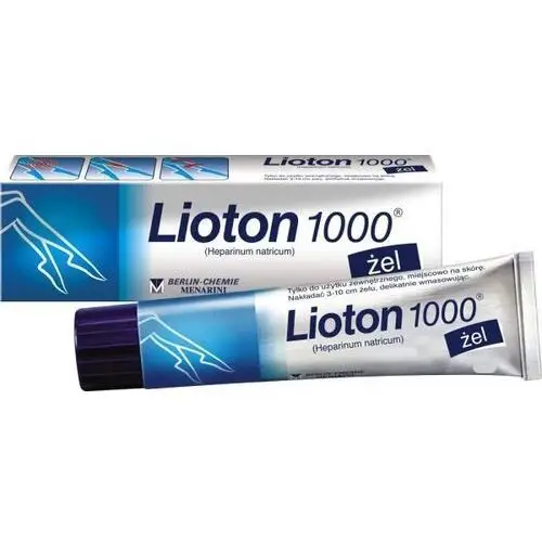 Lioton 1000 żel 50g Berlin-chemie