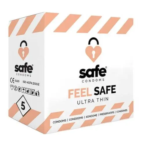 Safe feel safe - cienka prezerwatywa (5 sztuk) Bezpieczny