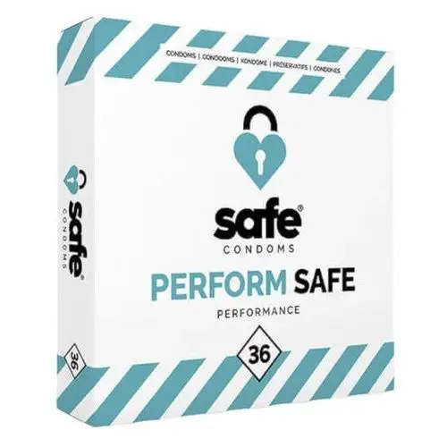 SAFE Perform Safe - duża prezerwatywa (36 sztuk)