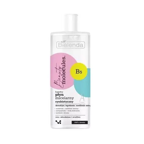 BIELENDA BEAUTY MOLECULES Łagodny synbiotyczny płyn micelarny 500 ml