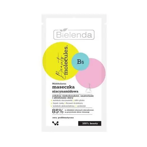 Bielenda beauty molecules molekularna maseczka niacynamidowa 8 g