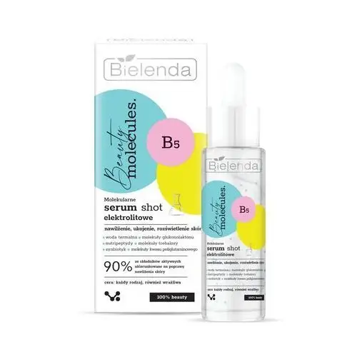 Bielenda beauty molecules.molekularne serum shot elektrolitowe - do każdego rodzaju cery 30ml