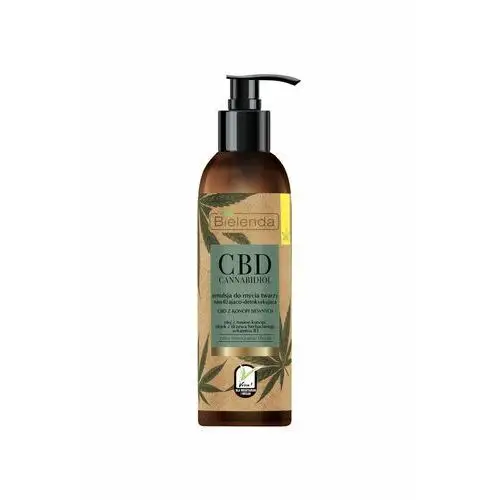 Bielenda cbd cannabidiol emulsja do mycia twarzy z cbd z konopi siewnych – cera mieszana tłusta 150ml