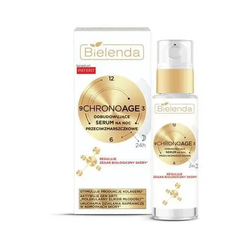 BIELENDA Chrono Age 24h Odbudowujące Serum przeciwzmarszczkowe na noc 30ml