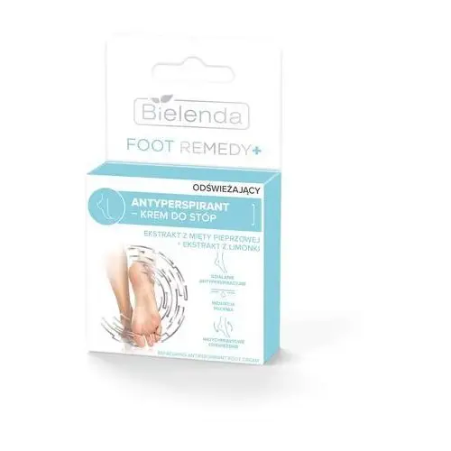 Bielenda foot remedy + antyperspirant-krem do stóp - odświeżający 50ml