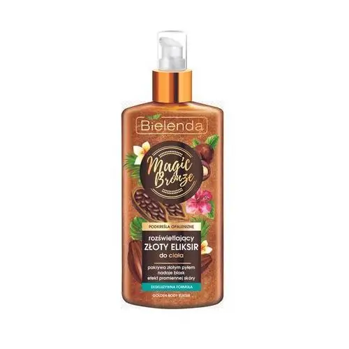 Bielenda magic bronze Magic bronze (n) rozświetlający złoty eliksir do ciała 150ml