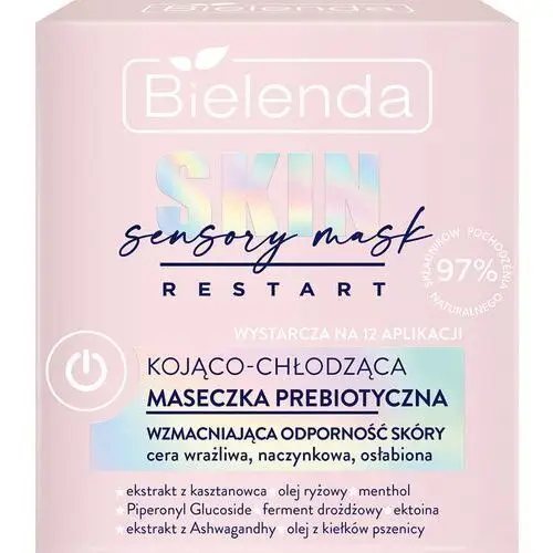 Maseczka do twarzy prebiotyczna kojąco-chłodząca 50 ml Bielenda Skin Restart Sensory,74