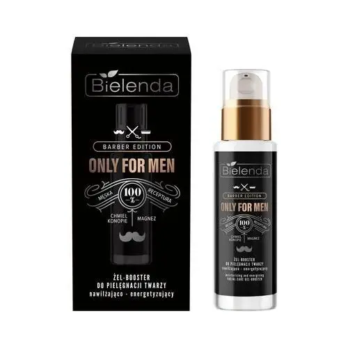 Bielenda ONLY FOR MEN - BARBER EDITION Żel-booster nawilżająco-energetyzujący reinigungsgel 30.0 ml