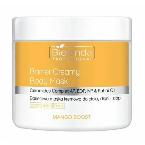 Barier creamy body mask barierowa maska kremowa do ciała, dłoni i stóp Bielenda professional