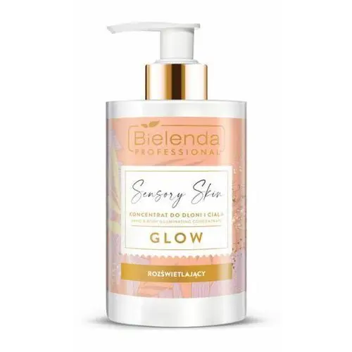 Hand & body smoothing concentrate koncentrat do dłoni i ciała - glow Bielenda professional