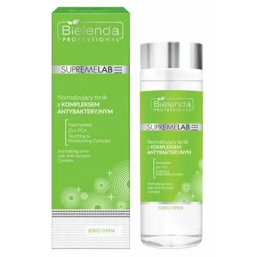 Supremelab sebio derm normalizing toner with anti-bacterial complex normalizujący tonik z kompleksem antybakteryjnym (137725) Bielenda professional