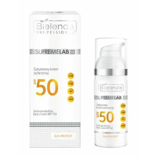 Bielenda professional supremelab sun protect satin protective face cream spf50 satynowy krem ochronny spf50 (137755)