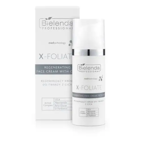 X - foliate regenerujący krem do twarzy z cica 50ml