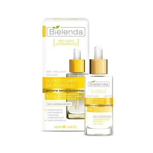 Bielenda Skin Clinic Professional Brightening aktywne serum rozjaśniający (Super Power Mezo Serum) 30 ml