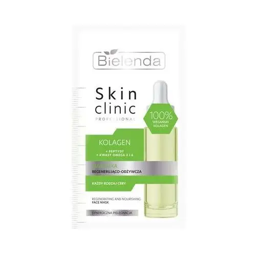 Bielenda skin clinic professional Skin clinic professional kolagen maseczka maseczka regenerująco- odżywcza, 8 g